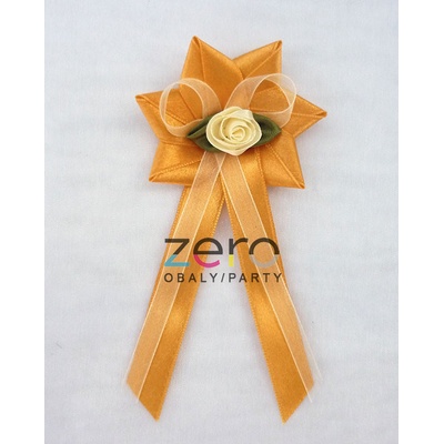 Vonička (vývazek) svatební - tmavá meruňka – Zbozi.Blesk.cz