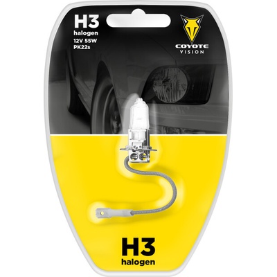 Coyote Vision Žárovka 12V H3 55W blistr