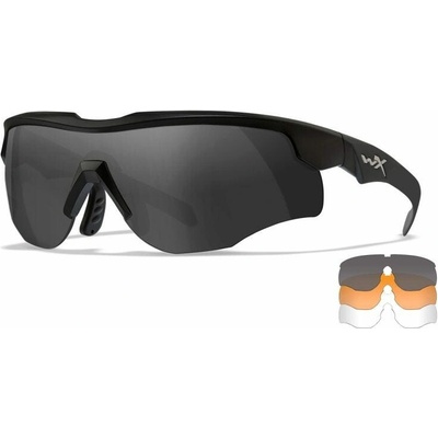 WileyX ROGUE COMM Grey,Clear,Light Rust FRAME MATTE BLACK