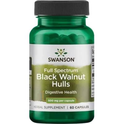 Swanson Black Walnut Hulls 500 mg [60 капсули]