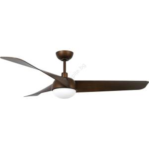 Lucci Air 21617249 - димируем LED вентилатор OSPREY 1xGX53/12W/230V диаметър 132 см бронзов + дистанционно управление (FAN00311)