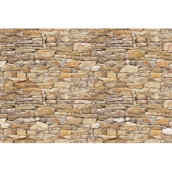 DIMEX ART Флизелинов фототапет рустикална каменна стена 375 x 250 см