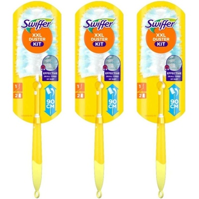 Swiffer L Duster Kit teleskopická rukojeť prachovka 3 x 2 ks
