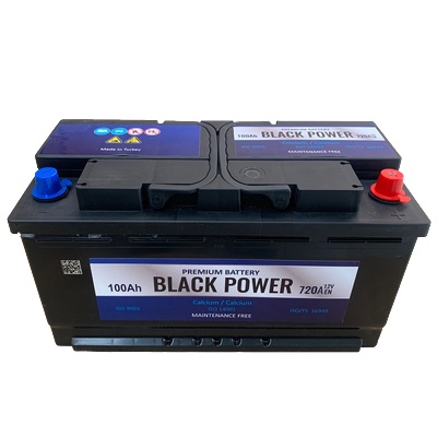 Black Power 100Ah 780A right+