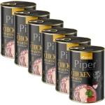 Dolina Noteci Консерва Piper Adult с пилешки сърца и спанак 6 x 400 г