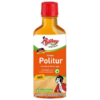 Препарат за дърво Poliboy - Fixneu, за светла дървесина, 100 ml (31100)