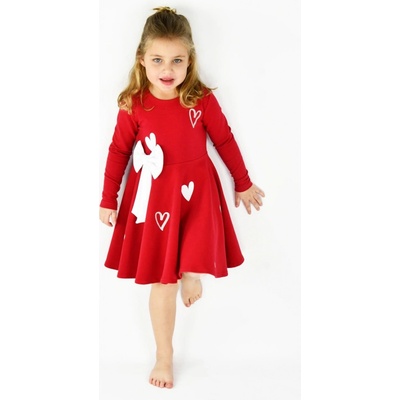 Dievčenské šaty ZOJA svetloružová