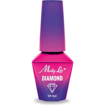 Allepaznokcie Molly Lac Diamond Top Coat 10 ml