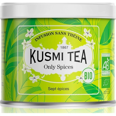 Kusmi Tea Sypaný bylinný čaj Only Spices Bio kovová dóza 100 g