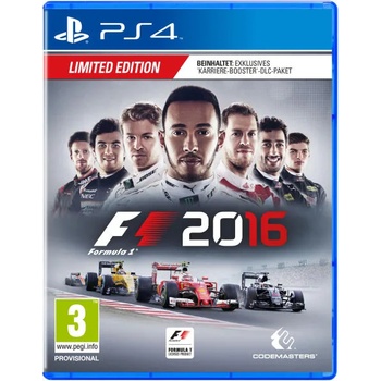Codemasters F1 Formula 1 2016 [Limited Edition] (PS4)