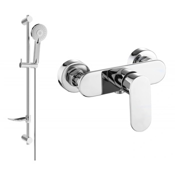 Mexen Milo DF40 душ батерия с душ комплект, хром - 7134R40-00 (7134R40-00)