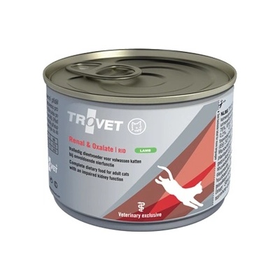 TROVET RID Renal & Oxalate (за котки) 200г - агнешко