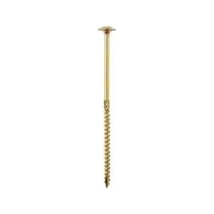 Uncanny Brand Self-tapping screw with collar for wood torx zinc yellow 5*90mm t25