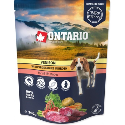 Ontario Adult Venison with Vegetable in Broth 300 g
