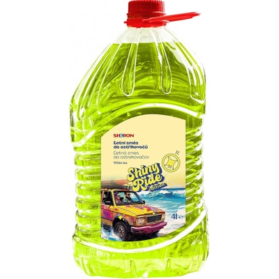 Sheron Shiny Ride Letní kapalina do ostřikovačů White tea 4 l