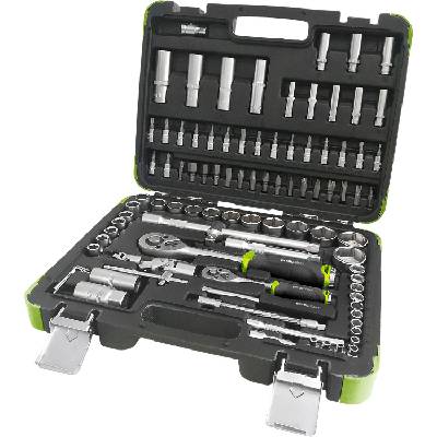 Sada náradia EXTOL CRAFT hlavica nástrčné, sada 94ks, 1/4", 1/2", 918094 (918094)