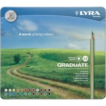 LYRA Graduate Permanent Комплект цветни моливи 24 бр (2871240)