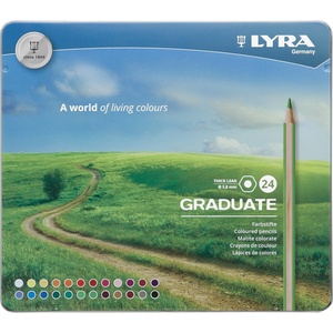 LYRA Graduate Permanent Комплект цветни моливи 24 бр (2871240)