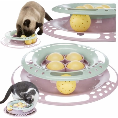 Trixie Junior kruh s míčky pro koťata 24 cm