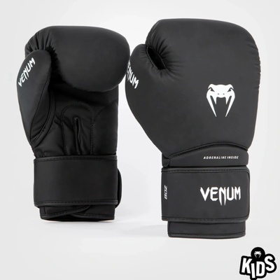 VENUM Детски Боксови Ръкавици Venum Contender 1.5 Black/White - 6 oz