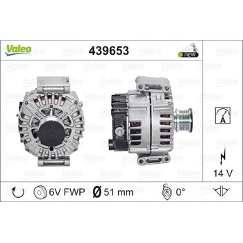 Alternátor VALEO 439653