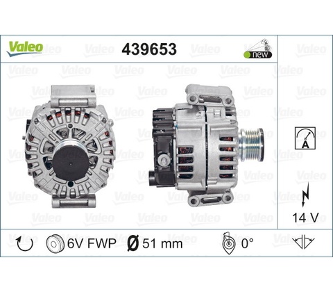 Alternátor VALEO 439653