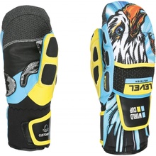 Level Worldcup JR CF Mitt Yellow-Blue