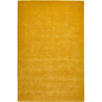 Think Rugs Вълнен килим в цвят горчица , 120 x 170 cm Kasbah - Think Rugs (KB2025OCH1217)