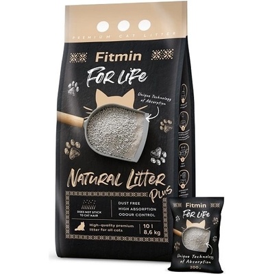 Fitmin Cat For Life podstielka Natural Litter Plus 8,6 kg 10 l