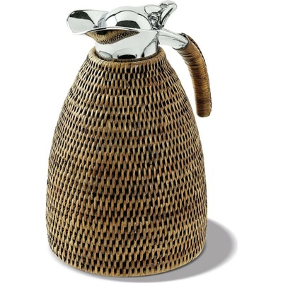 Sambonet Termo karafa opletená ratanom, kolekcia Radici, 2,0 l, medovo hnedá 58234-02