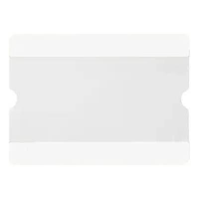 Samolepicí vyznačovací kapsy WT-5118, A4 otevřená – PVC, bílá, 302×290 mm, balení 10 ks