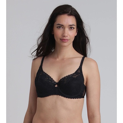 PLAYTEX UNDERWIRE BALCONETTE BRA PX000DCA čierna