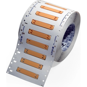 Brady HCM-60x10-B7643-OR / 620332, THT Heatex Cable Markers, 60.00 mm x 10.00 mm (620332)