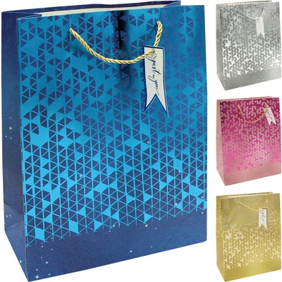 Darčeková taška 2386 veľkosť L 30 x 12 x 41,5 cm (mix farieb)