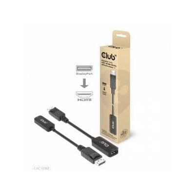 Club3D DisplayPort 1.4 to HDMI 4K120Hz HDR Active M/F Adapter