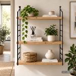 Armoni Кафяв стенен рафт 18 x 72 x 85 см (775DCM1686)