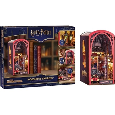 Harry Potter 3D puzzle - Rokfortský expres s LED osvetlením, 247 dielikov