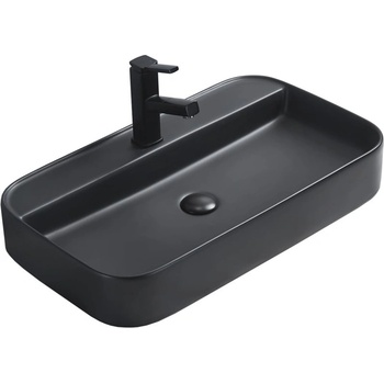 Mexen Sofia плот за мивка 70 x 40 cm, черен мат - 22157085 (22157085)