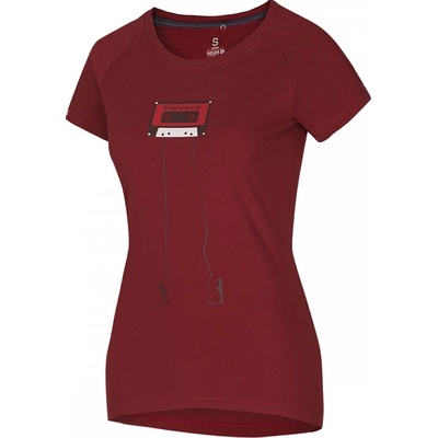 Ocún Ocun RAGLAN T Women wine merlot tape