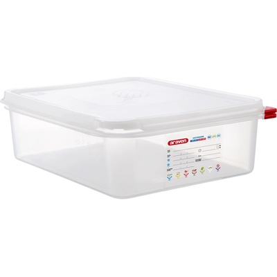 ARAVEN Gastronádoba GN 1/2 100mm z polypropylénu s vekom | ARAVEN, 3033