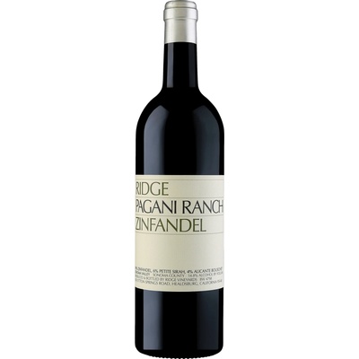 Ridge Pagani Ranch Zinfandel 2022 Červené 14,6% 0,75 l (holá láhev)