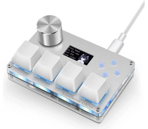 Sayodevice SILVERY-O4C-PINK