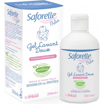 Saforelle Bébé jemný čistící gel 250 ml