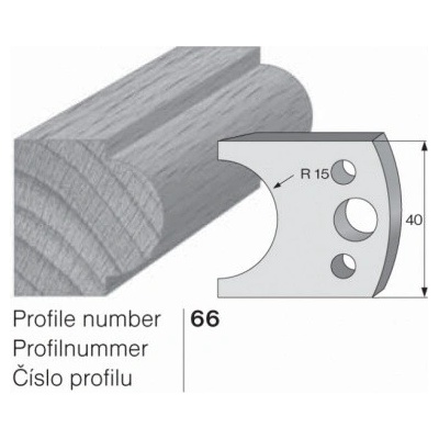 IGM profil 066 - pár omezovačů 40x4mm SP