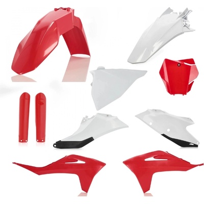 Acerbis plastový full kit sa hodí pre GASGAS EX300/EXF250/350/450/MC125/MCF250/450 21- červená/biela