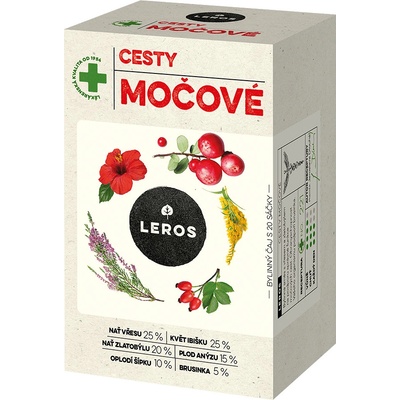 Leros Cesty močové bylinný čaj 20 sáčků