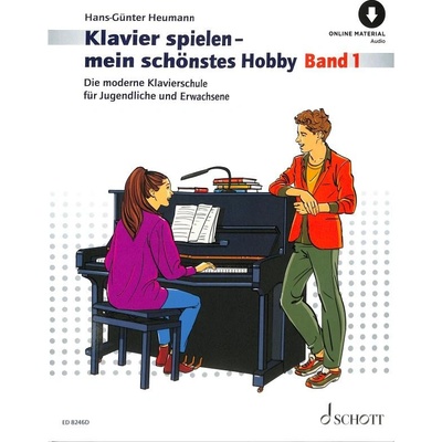 Hans Günter Heumann Klavierspielen mein schönstes Hobby Band 1 noty na klavír+ audio – Hledejceny.cz