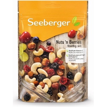 Seeberger Zmes orechov 50% a sušeného ovocia 50% čiastočne sladené 150 g
