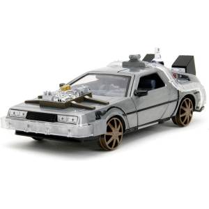 Jada Toys DeLorean от „Завръщане в бъдещето 3 - Jada, 1: 24