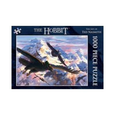 Jigsaw Art The Hobbit The of Ted Nasmith Bilbo and the Eagles 1000 dílků